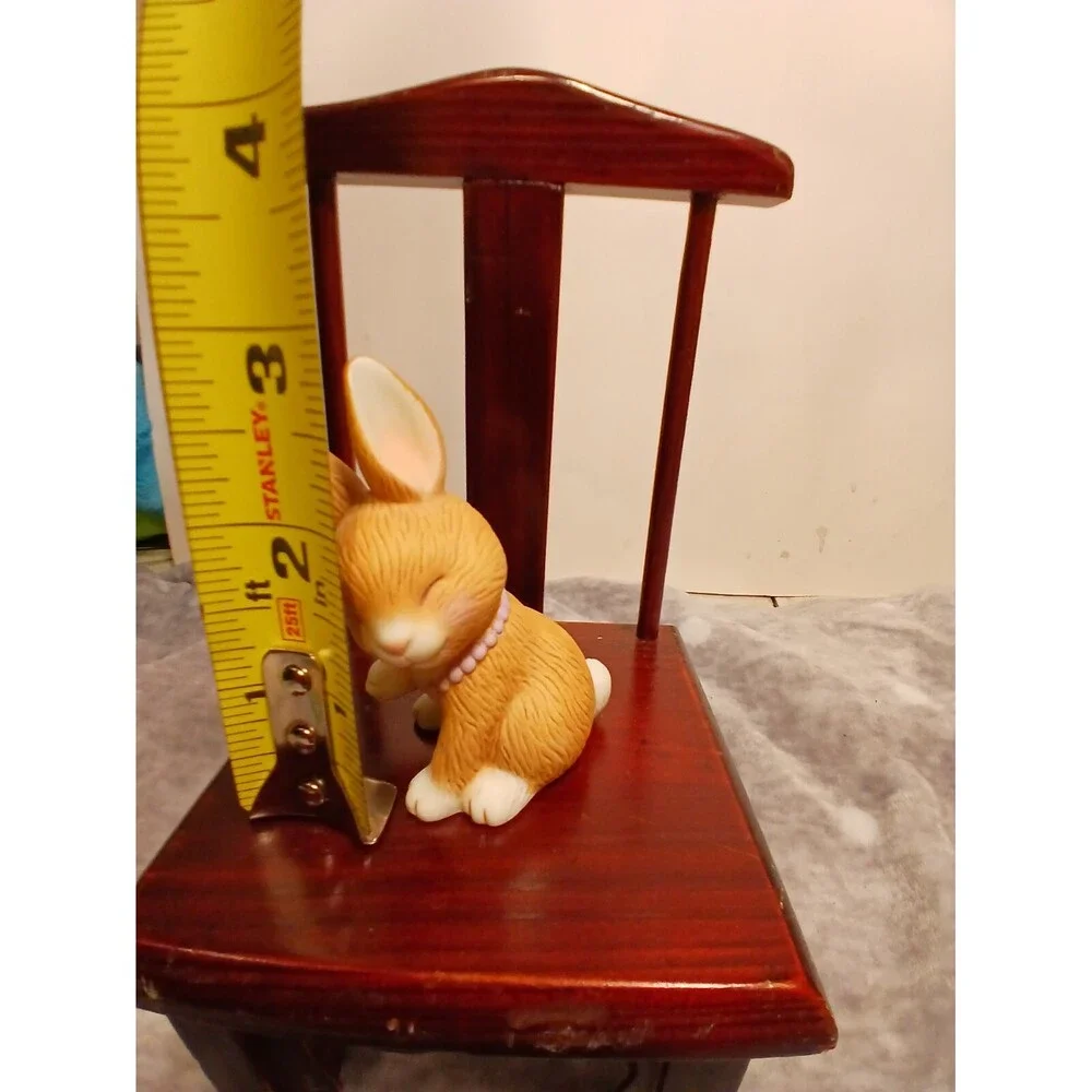 Vintage Adorable Mini Sad Face Royal Crown Dog Figurine